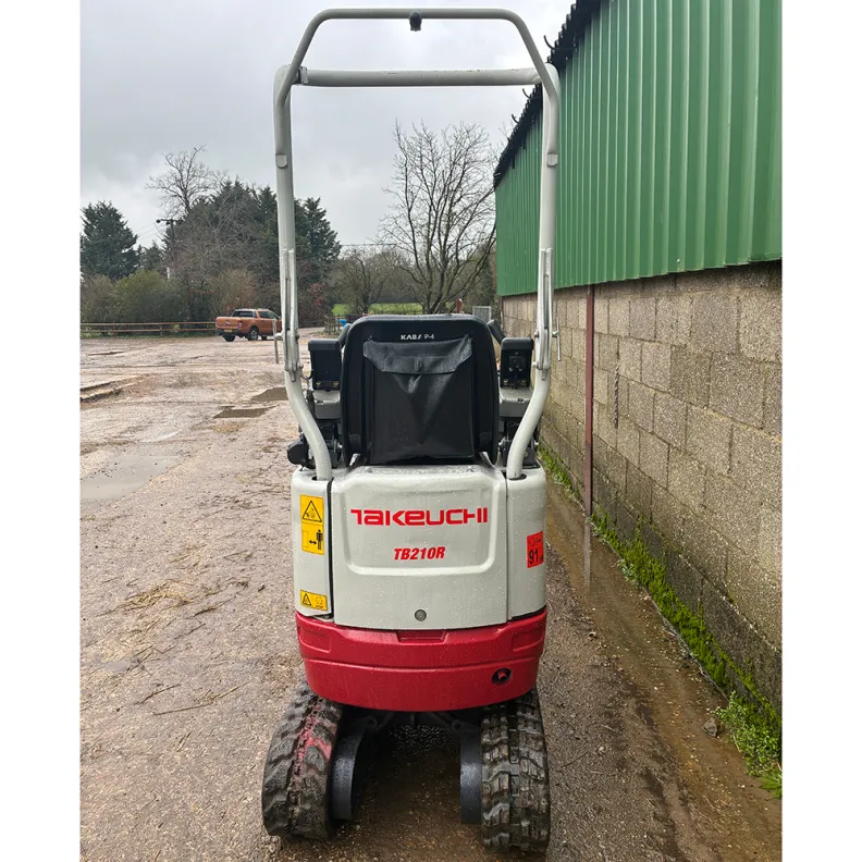 1T Excavator Takeuchi TB210 2017